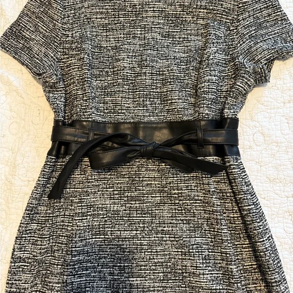 Calvin Klein black tweed dress - Picture 4 of 6